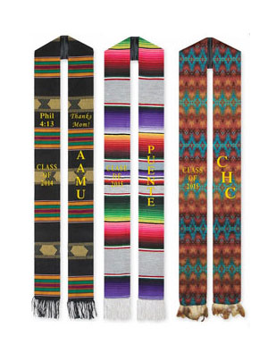 ethnic graduation sashes